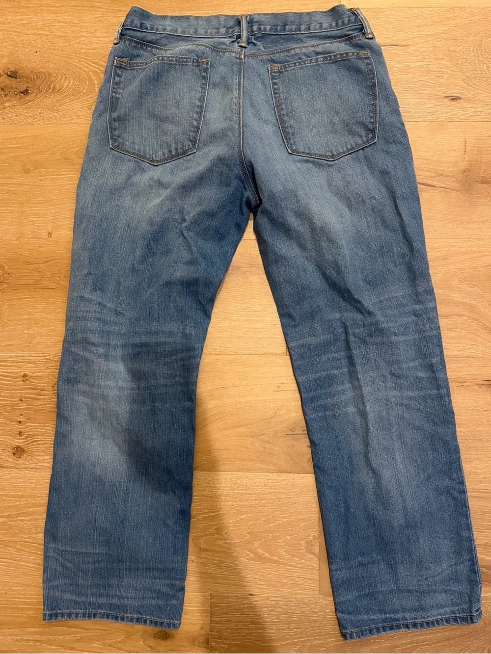 GAP Men's Light Blue Loose fit Jeans